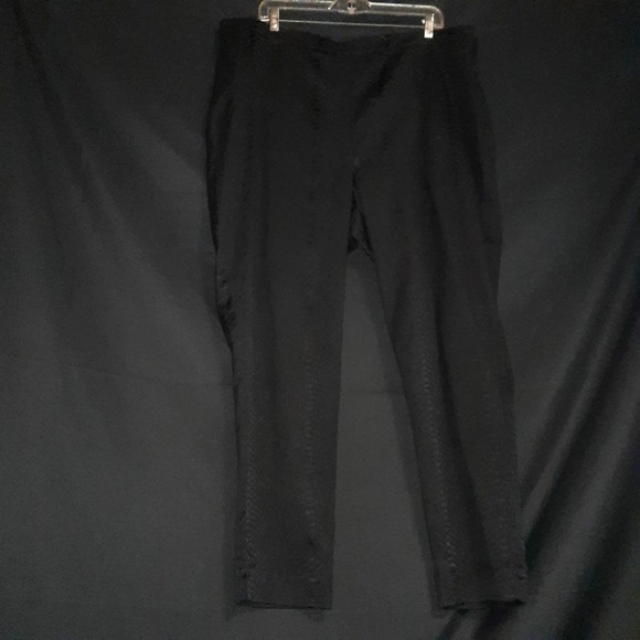 Soft Surroundings Faux Snakeskin Pattern Trousers 2X - Picture 5 of 5